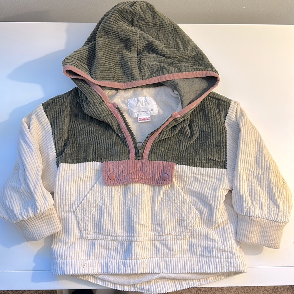 Zara girls sweater 18-24m